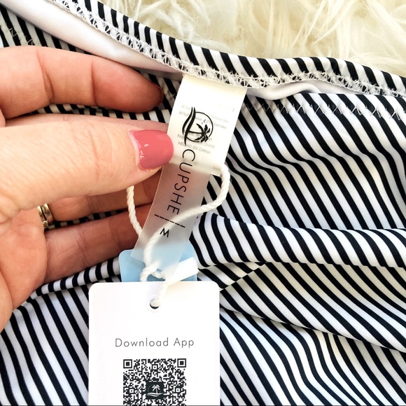 Cupshe | High Waisted Bikini Bottoms - Picture 11 of 11